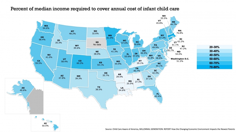 How much of your do you need for infant care? It depends on
